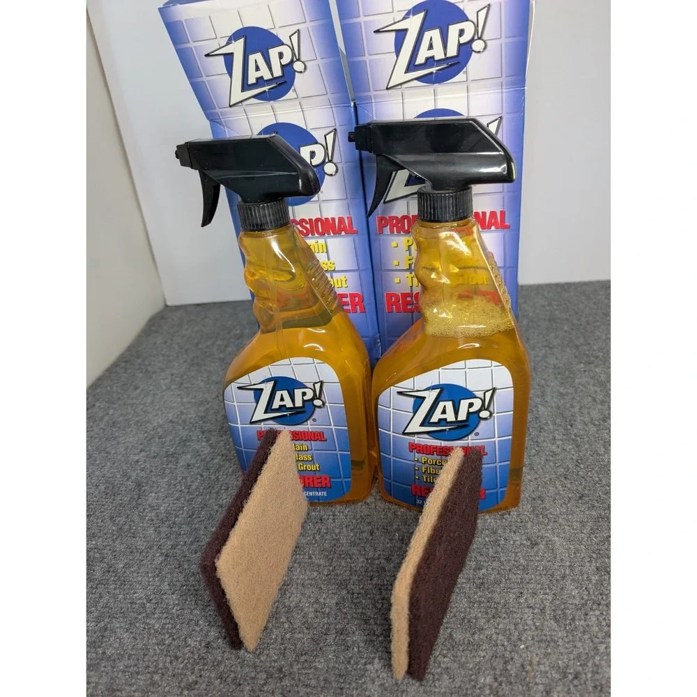 ZAP! Professional Restorer Twin Pack Concentrate 2 - 32oz NOS Lot of 2 READ‎